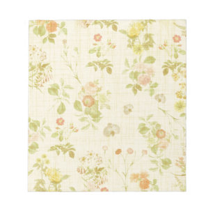 Floral 2 notepad