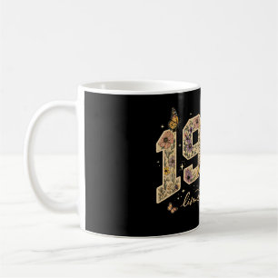 Floral 50th Birthday Limited Edition 1976 Coffee Mug