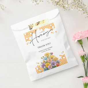 Floral A Sweet Honey Bee Baby Shower Favour Bags