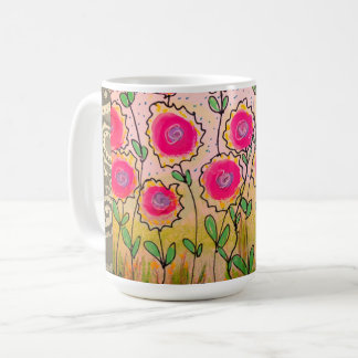 Floral Abstract 16 Coffee Mug