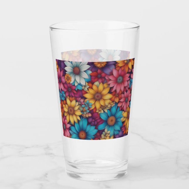 Floral Abstract #39  Glass (Front)