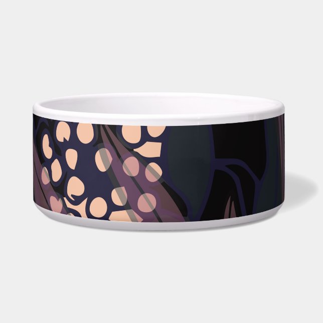 Floral abstract elegance, artistic background. (Front)