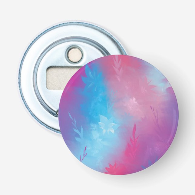 Floral abstraction bottle opener (Front)