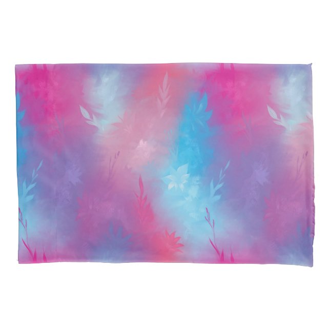 Floral abstraction pillowcase (Front)