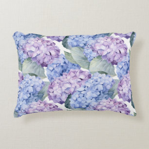 Floral Accent Cotton Pillow