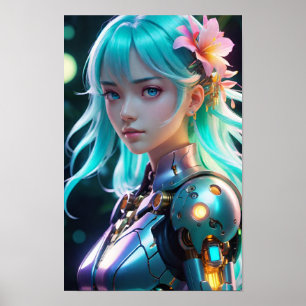 Floral Accent Poster