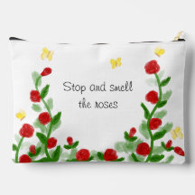 Floral Accessory Pouch