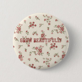 Floral Aesthetic button