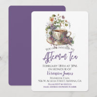 Floral Afternoon Tea Party