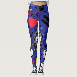 Floral All-Over Print Leggings