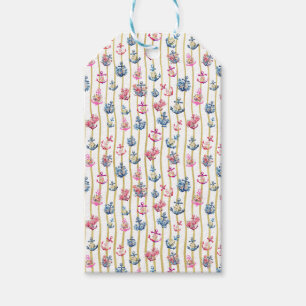 Floral Anchor Gift Tag
