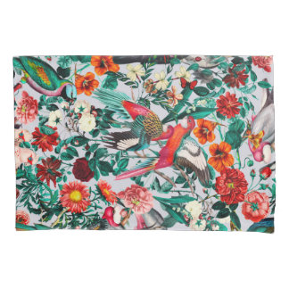 FLORAL AND BIRDS XIV-II PILLOWCASE