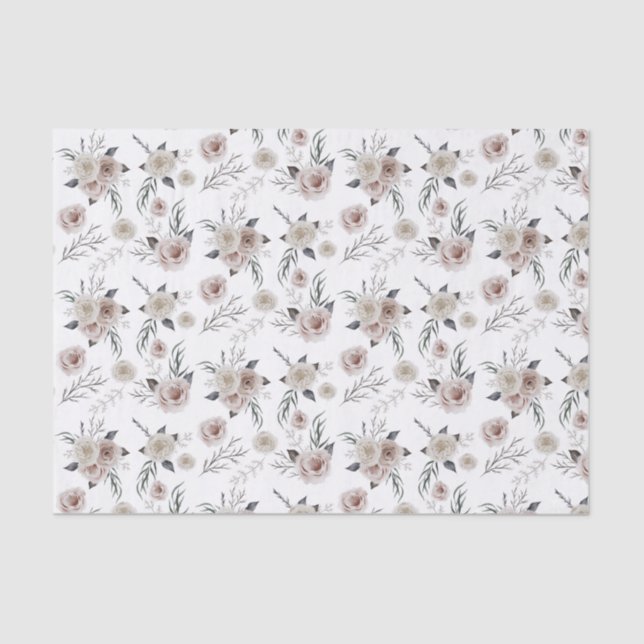 Floral and Botanical Tissue Paper  (Front)