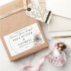 Floral and Foil | Soap Sticker