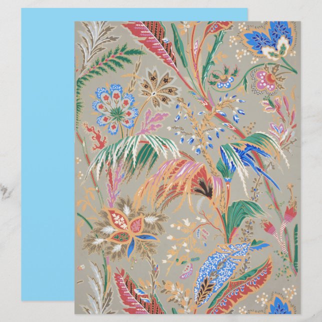  Floral and Foliate pattern (Front/Back)