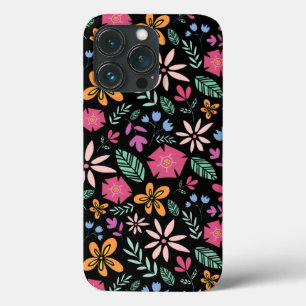 Floral And Glamour Seamless Pattern Natural iPhone 13 Pro Case