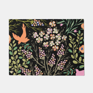 Floral And Glamour Seamless Pattern Summer Colour Doormat