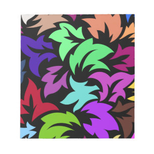 Floral And Glamour Seamless Stylish Summer       Notepad