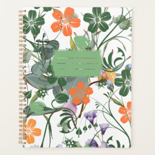 Floral and Insect Planner