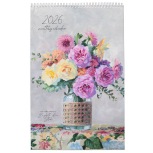 Floral and still life paintings 2026 calendar