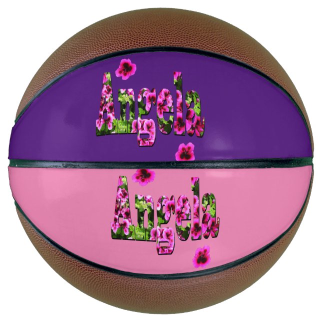floral Angela Name, Basketball (Front)