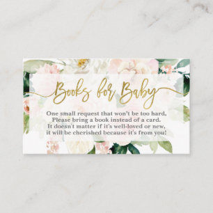 Floral anthurium bring a book card