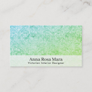 *~* Floral Antique Victorian Vintage Linen Business Card