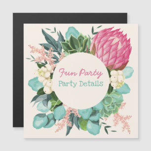 Floral Any Event Magnetic Invitation