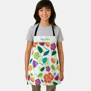 Floral apron