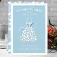 Floral Apron Bridal Kitchen Shower