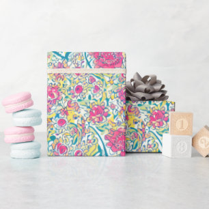 Floral Arabic Pattern Wrapping Paper