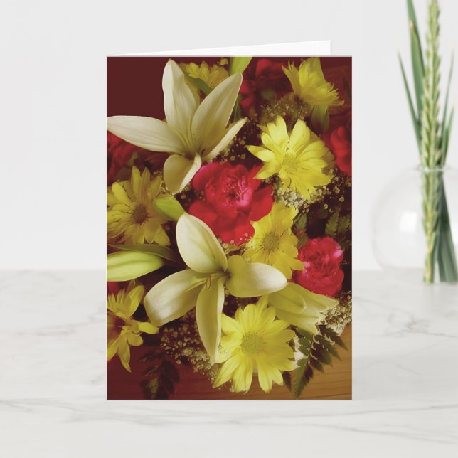 Floral Arrangement 313a Card (Front)