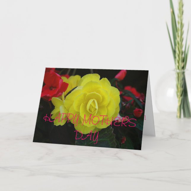 Floral arrangement card (Front)