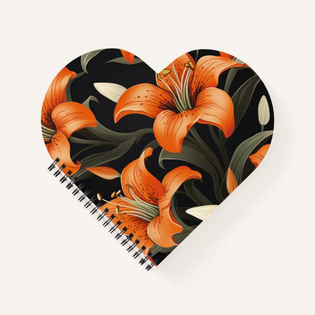 FLORAL ART #1 NOTEBOOK (Front)