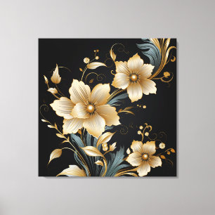 FLORAL ART #2 CANVAS PRINT