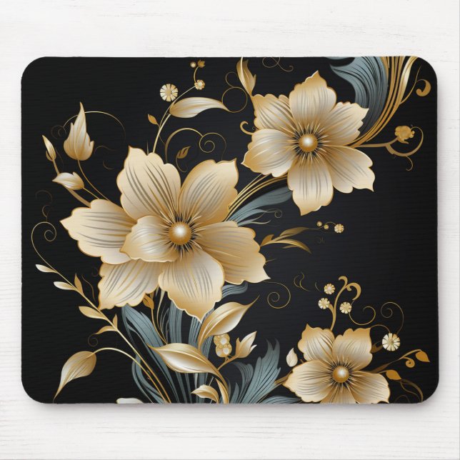 FLORAL ART #2 MOUSE MAT (Front)