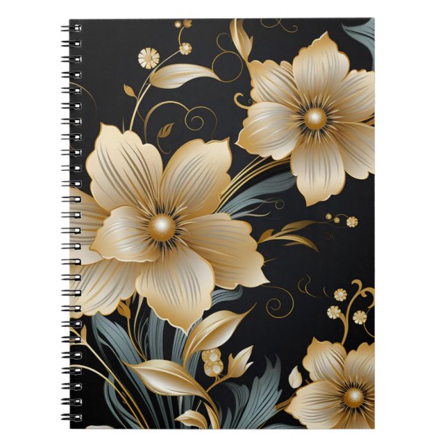 FLORAL ART #2 NOTEBOOK (Front)