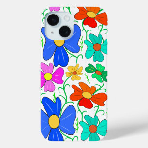 Floral art iPhone 15 case