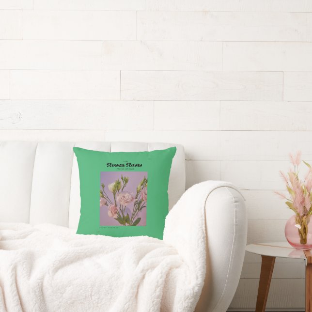 Floral Art  Cushion (Couch)