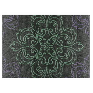 Floral Art Cutting Board