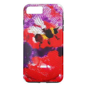 Floral Art Flower Bee iPhone 8 Plus/7 Plus Case