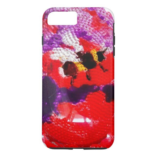 Floral Art Flower Bee Case-Mate iPhone Case (Back)