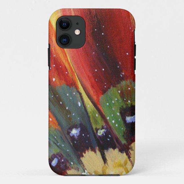 Floral Art iPhone SE + iPhone 5/5S, Barely There Case-Mate iPhone Case (Back)