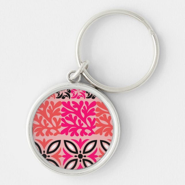 Floral art key ring (Front)