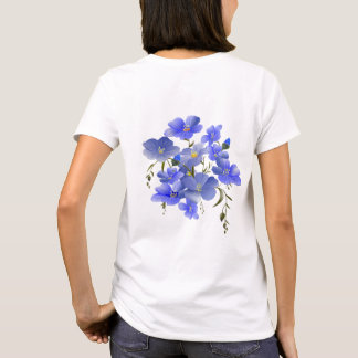 Floral Artistic Graphic T-Shirt – Unique Nature-In