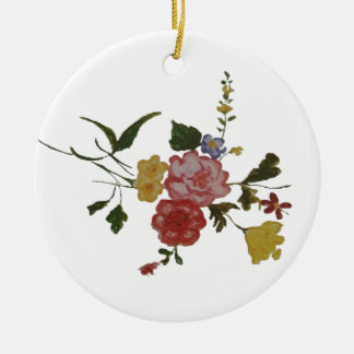 Floral Artwork Japanese Flower Ceramic Tree Decoration