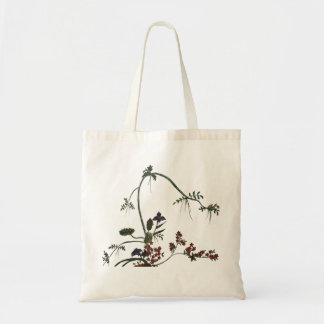 Floral Artwork Japanese Flower Tote Bag