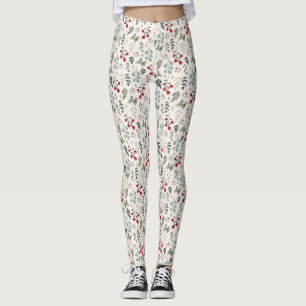Floral Athletic Workout Leggings