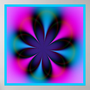 Floral Aura Poster