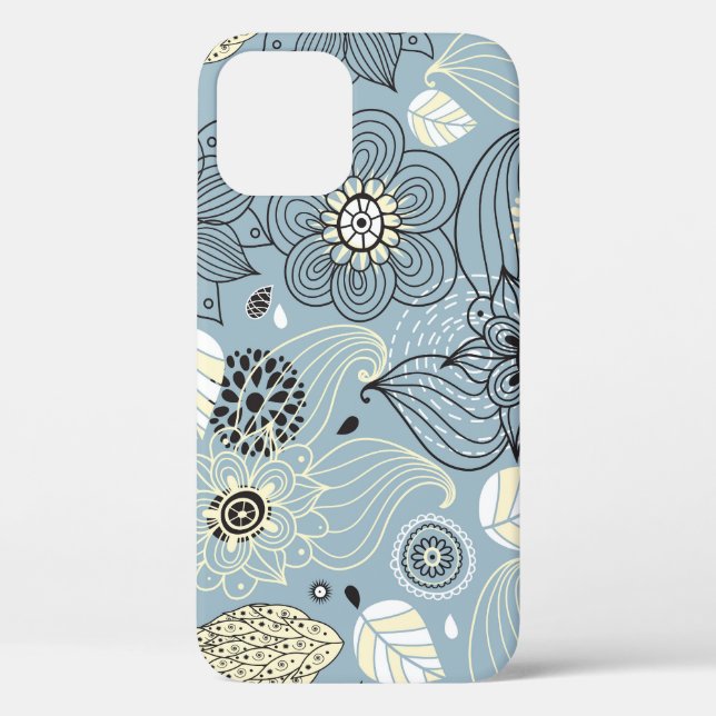 Floral Autumn: Elegant Seasonal Design Case-Mate iPhone Case (Back)